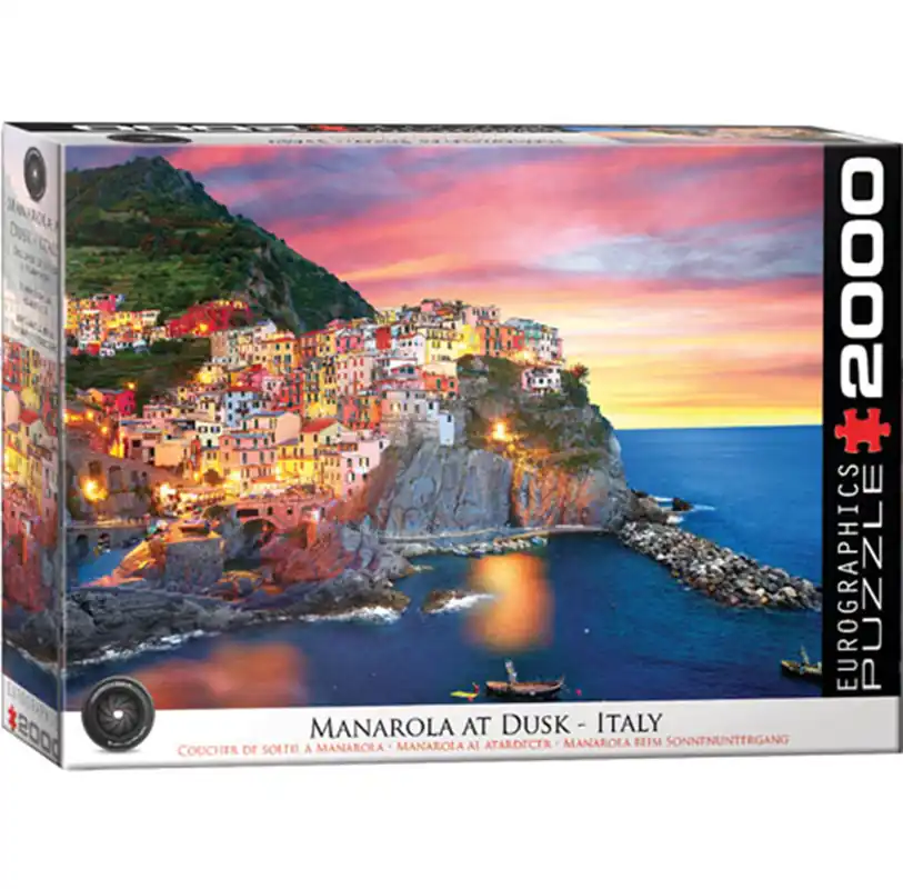 Kundernas favorit | Eurographic Manarola at Dusk Italy(2000)