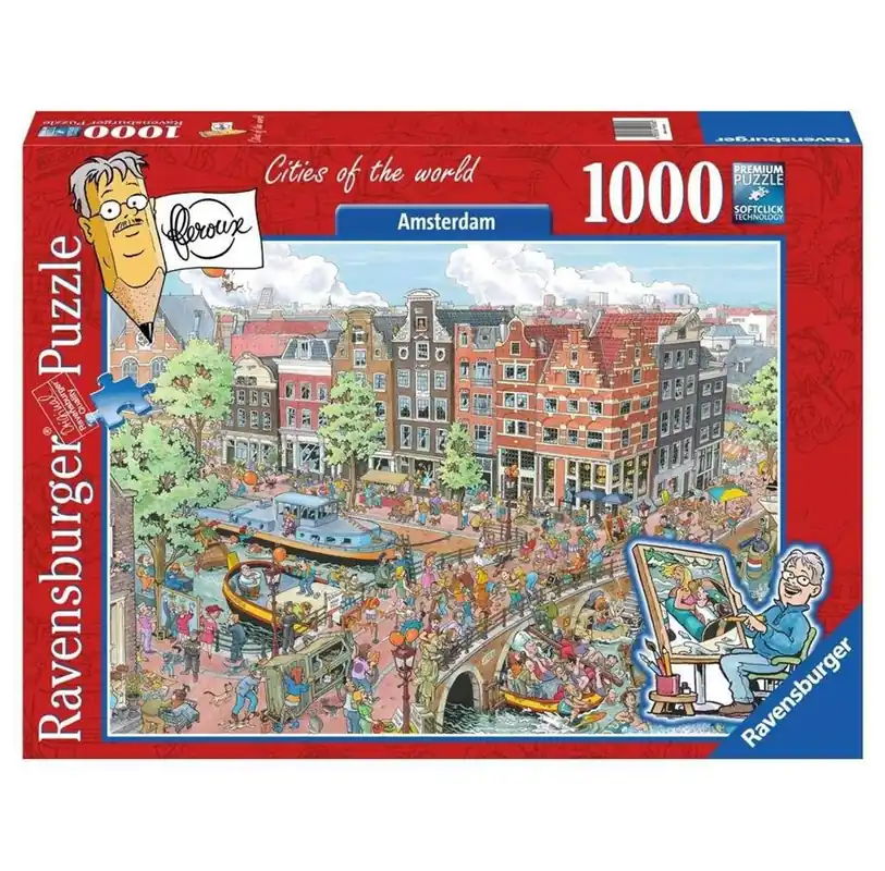 Ravensburger Amsterdam 1000p | Populär