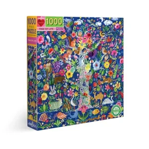 Bara denna vecka | eeBoo Puzzle 1000 pcs - Tree of Life