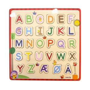 Favorit hos kunderna - Wacky Wonders - Træ Puslespil - ABC (DK)