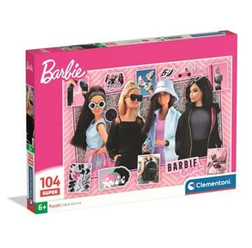 Precis inkommet - Clementoni Puzzle Super Barbie 2026 -3 104 pieces 2D Pussel