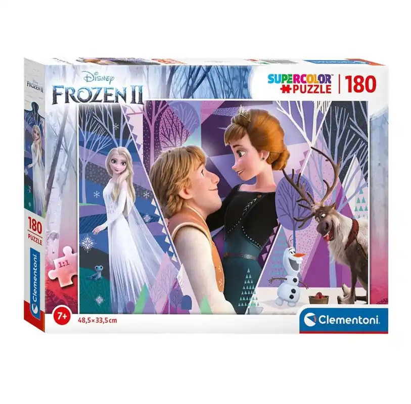Efterfrågad | Clementoni Jigsaw Puzzle Super Color Frozen 2 180 pcs. 2D Pussel