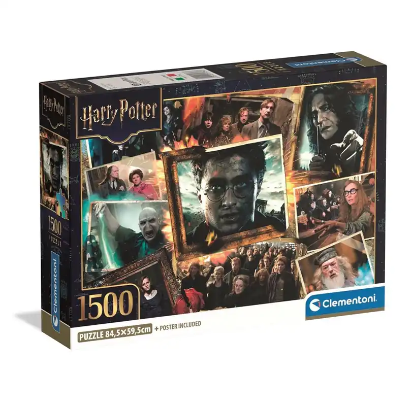 Ny lansering | Clementoni Puzzle 1500 pcs CB High Quality Collection Harry Potter (1)
