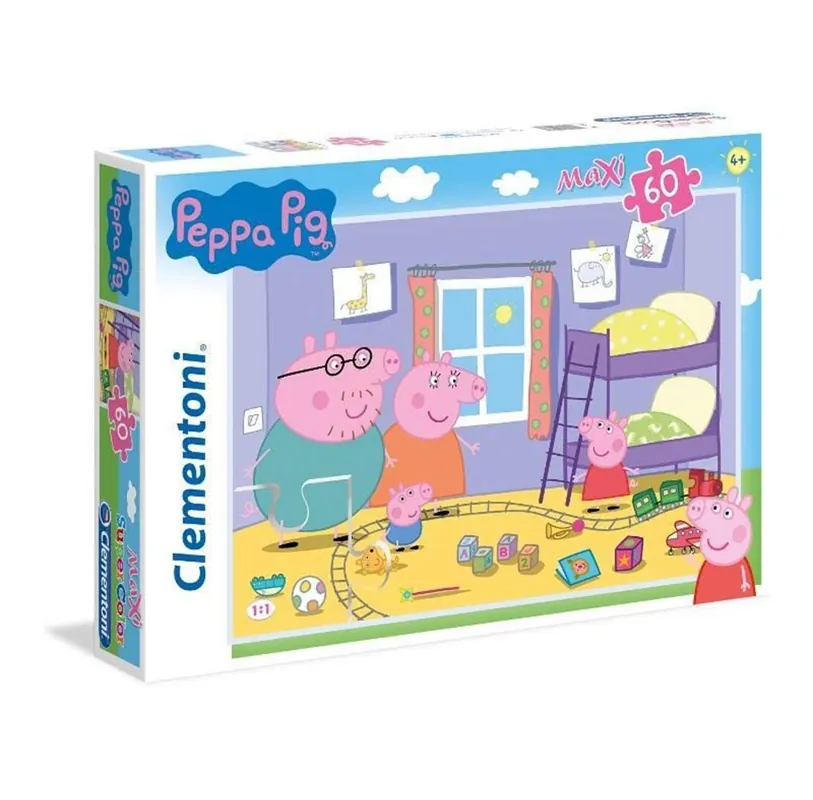 Kampanj - Clementoni Puzzle Gurli Pig Maxi 60 pieces 2D Pussel