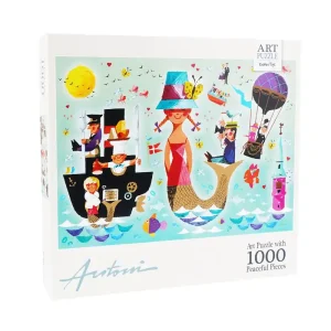 Ib Antoni - Art Puzzle - 1000 pcs - Mermaid - Ny lansering