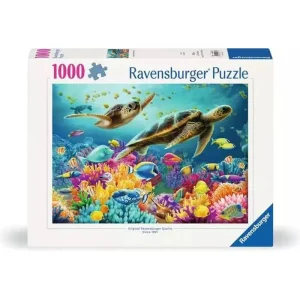 Bästa pris | Ravensburger Blue Underwater World 1000p