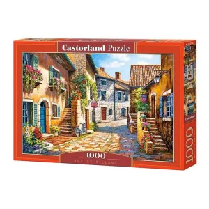 Selecta Play Castorland Jigsaw Puzzle Rue de Village 1000 pcs. 2D Pussel - Spara nu