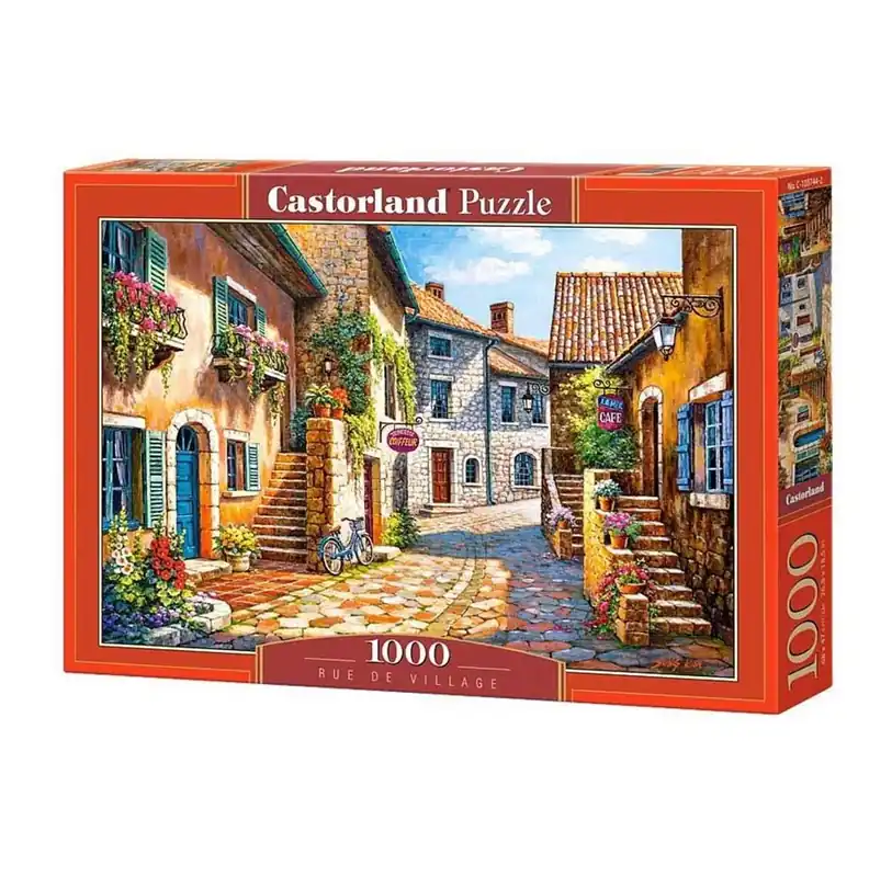 Selecta Play Castorland Jigsaw Puzzle Rue de Village 1000 pcs. 2D Pussel - Spara nu