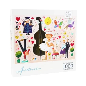 Säker betalning | Ib Antoni - Art Puzzle - 1000pcs - Ballerina