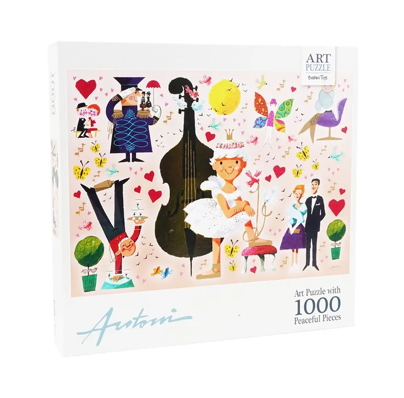 Säker betalning | Ib Antoni - Art Puzzle - 1000pcs - Ballerina