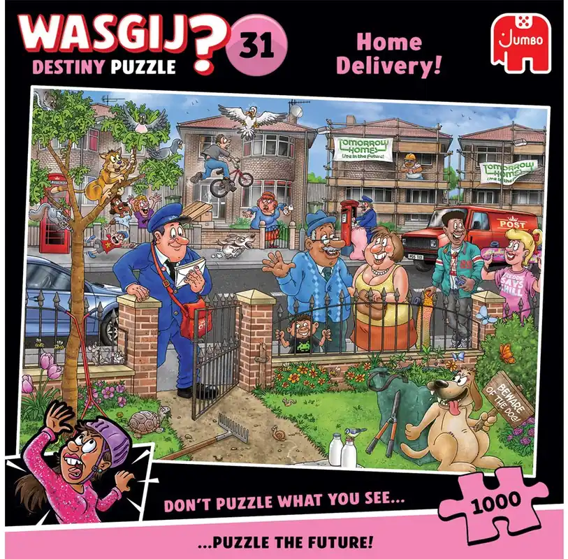 Mycket efterfrågad | Wasgij Destiny 31 Home Delivery (1000)