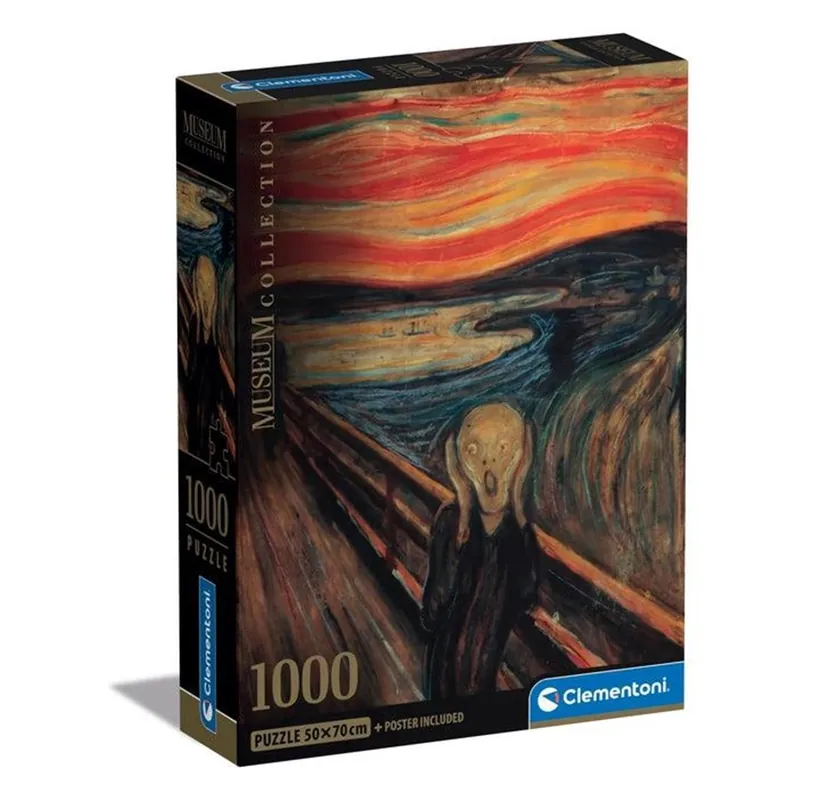 Reapris - Clementoni Museum Collection Munch The Scream (1000)