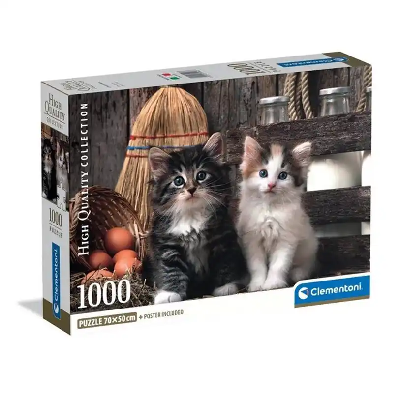 Clementoni Lovely Kittens (1000) | Direkt från fabriken