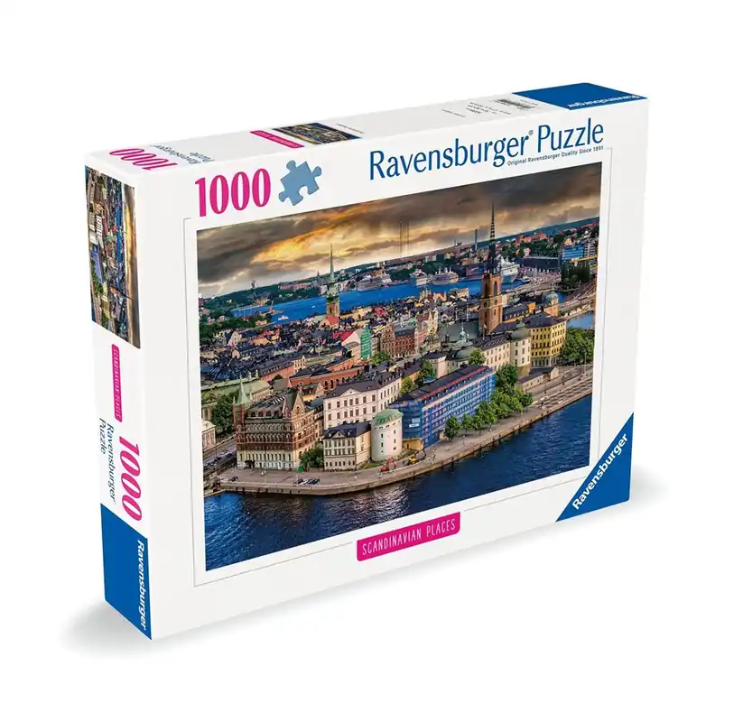 Extra bra pris - Ravensburger Scandinavian Stockholm Sweden 1000p