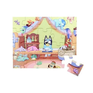 Nedsatt pris | Bluey wooden puzzle 20 pieces