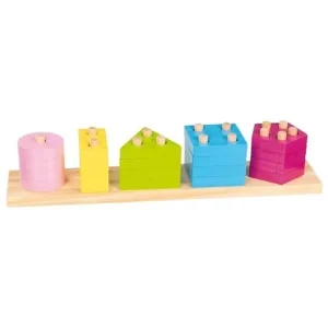 Favorit hos kunderna - Goki Shape Puzzle 20 pieces. Trä