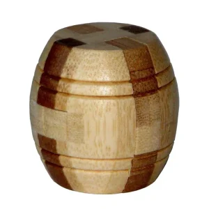 Erbjudande - Eureka 3D Bamboo Brain Puzzle Barrel 3D pusselspel