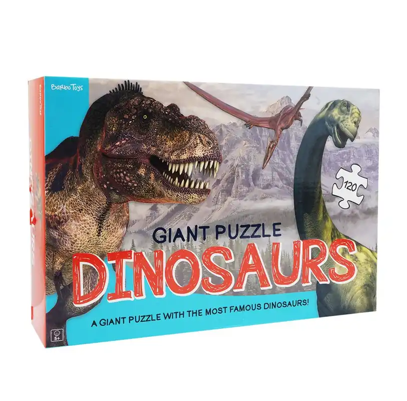 Barbo Classic Floor Puzzle - Dinosaurs (INT) | Nyhet hos oss