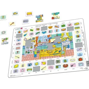Väl omtyckt - Larsen Puzzles Learning english in the kitchen
