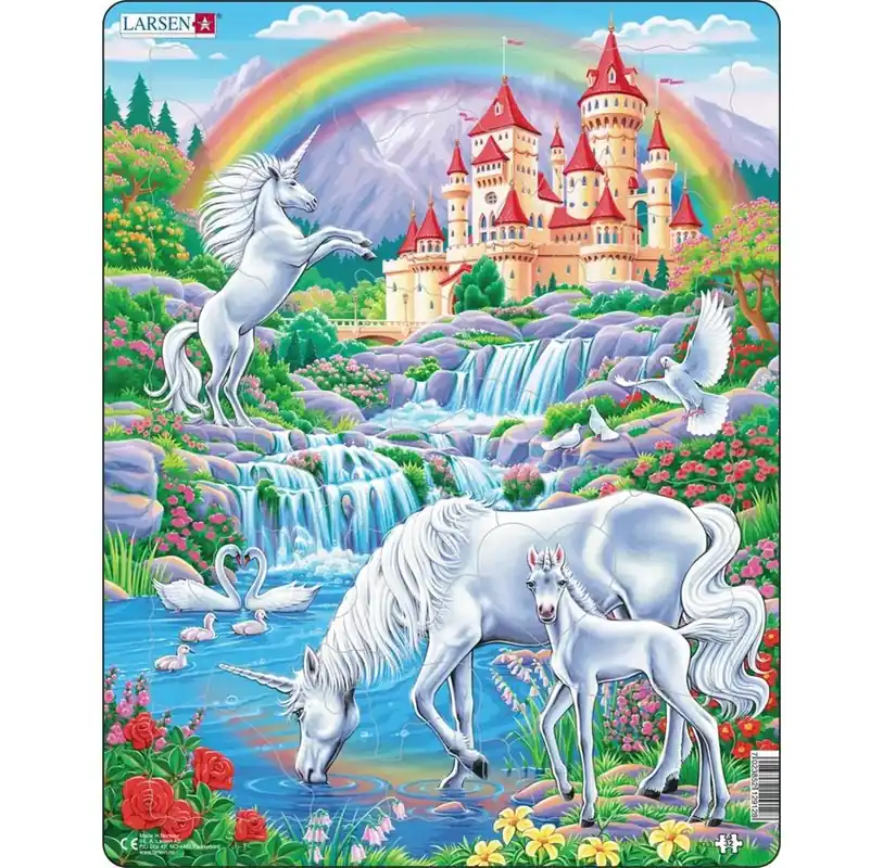 Larsen Puzzles Unicorns | Kan beställas