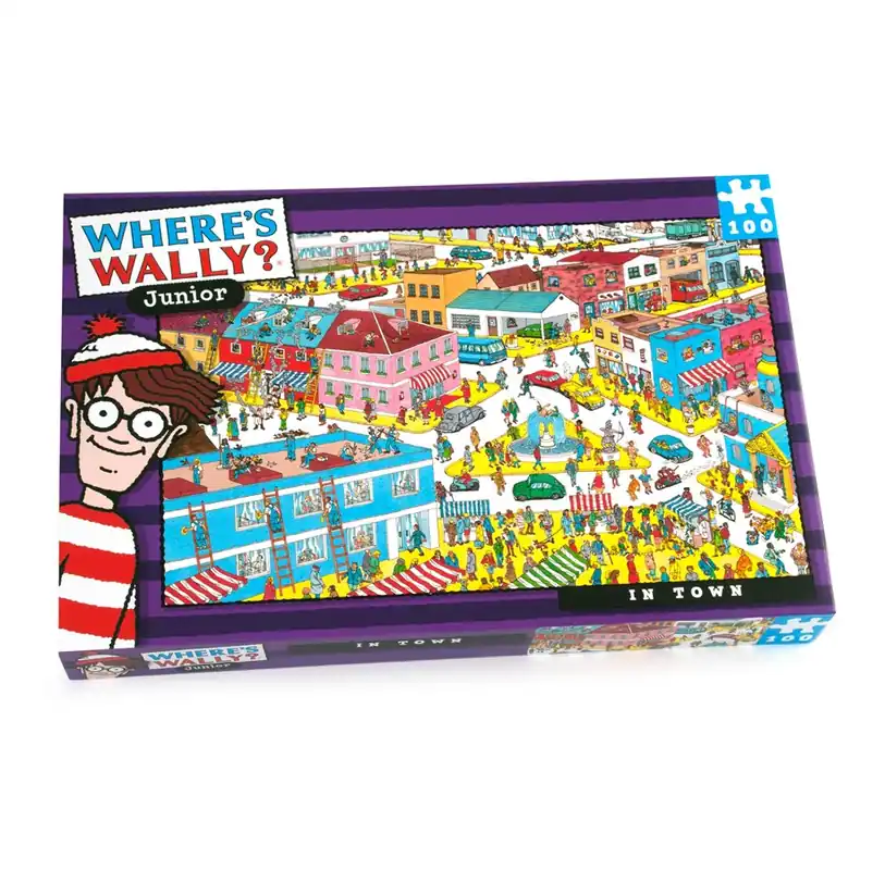 Kampanjpris - Find Holger/Where‘s Wally In Town 100 pcs.