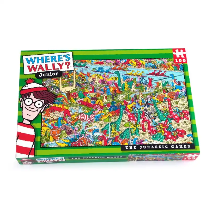 Find Holger/Where‘s Wally Jurassic 100 pcs. | Precis tillagt