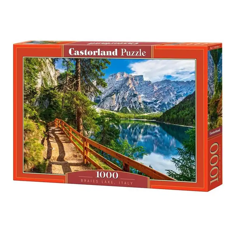 Castorland Braies Lake Italy 1000 pcs. 2D Pussel - Precis inkommet