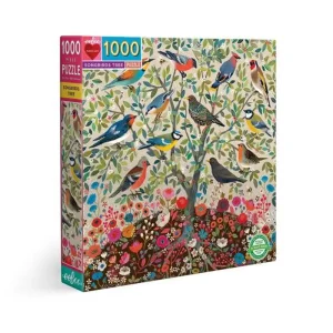 Handla online - eeBoo Puzzle 1000 pcs - Songbirds Tree