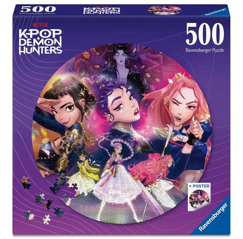 Populär - Ravensburger K-Pop Demon Hunters (500) circle