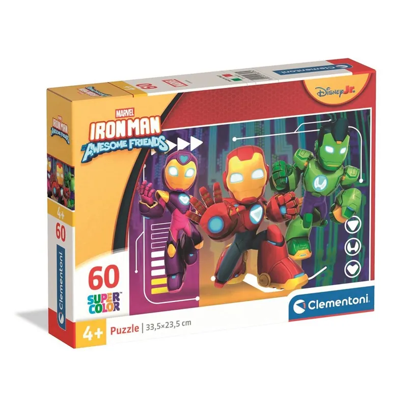 Clementoni Puzzle 60 Pcs Marvel Iron-Man - Handla säkert