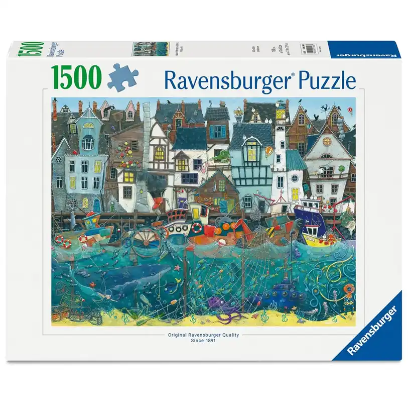 Ravensburger Habour of Wonders a Bustling Fantasy Port - Sista chansen