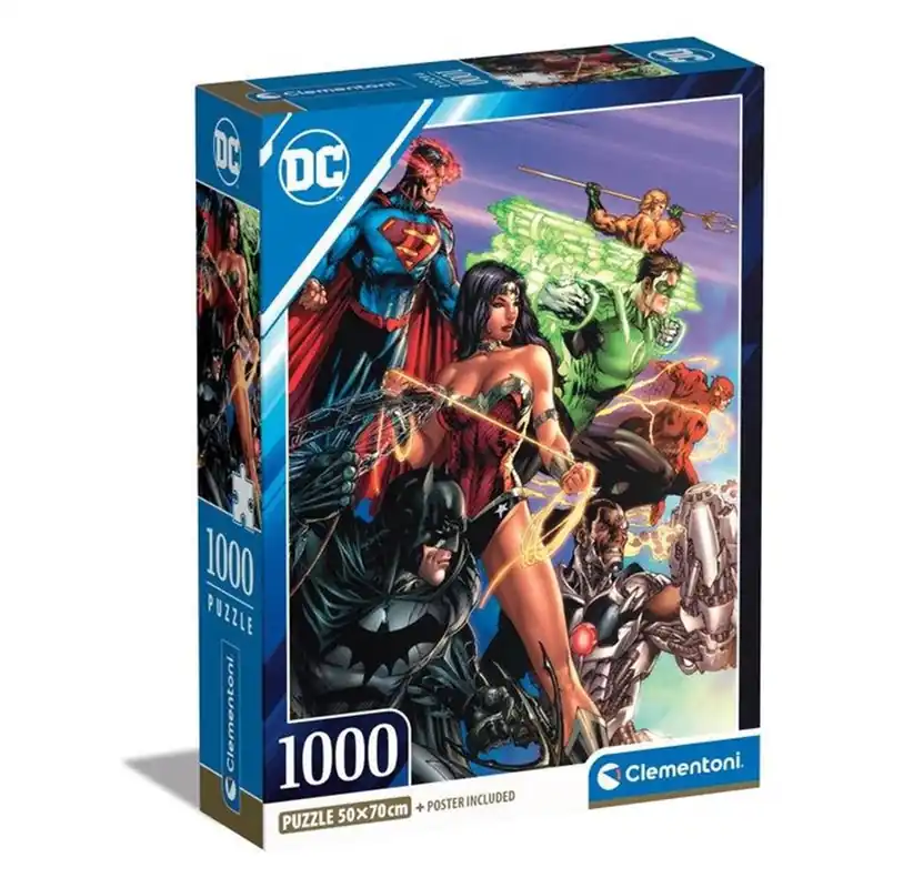 Handla online | Clementoni DC Comics Justice League (1000)