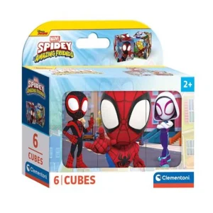 Clementoni Block Puzzle Spidey and His Amazing Friends 6pcs. Block | Beställ idag