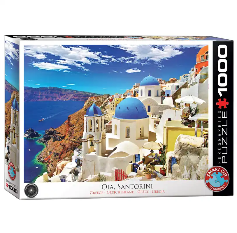 Eurographic Oia Santorini Greece Smart Cut(1000) - Köp idag