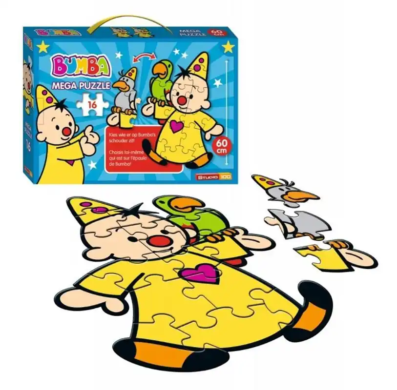 Kan beställas online - Studio 100 Bumba Mega Floor Puzzle 16 pcs.
