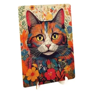 Creative Craft Group Wooden Puzzle Cat - Unique Shapes - 130 pcs. Trä | Favorit hos kunderna