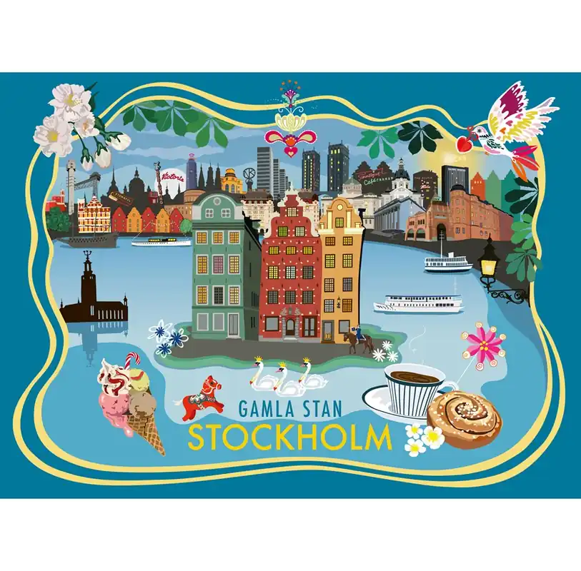 Direkt från fabriken - Ravensburger Old Town Stockholm (500)