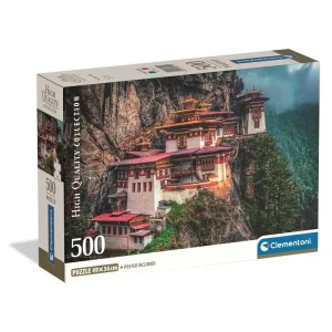 Väl omtyckt | Clementoni Puzzle HQC The Tiger‘s Nest 2026 - Compact 500 pieces 2D Pussel