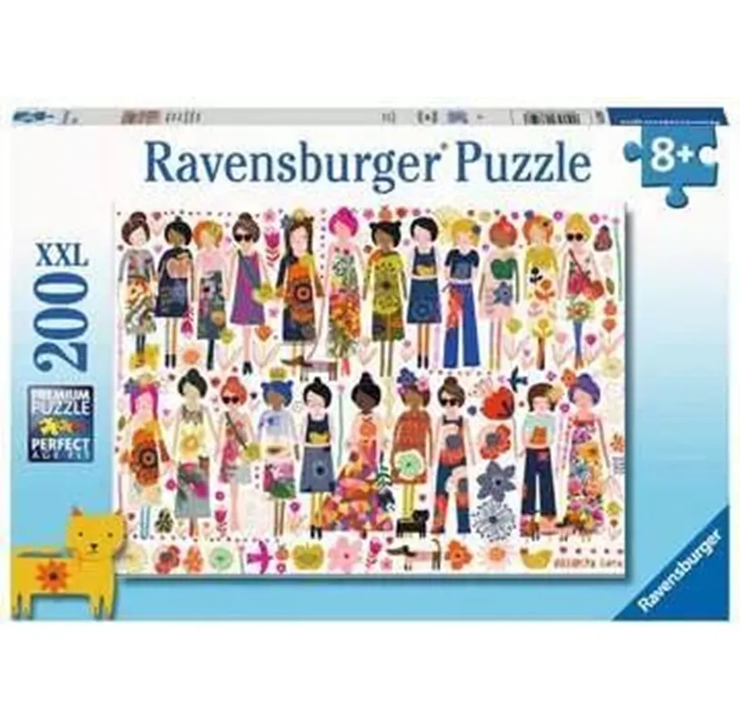 Finns i lager | Ravensburger Flowers And Friends 200p