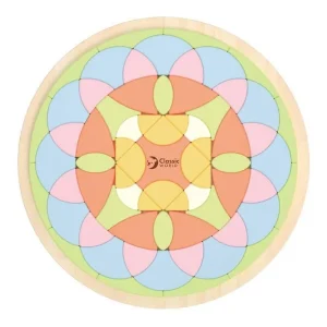 Classic World Wooden Mandala Puzzle Flower Trä - Prissänkt