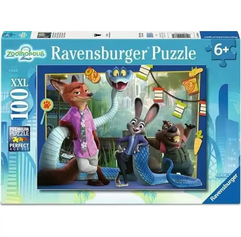 Ravensburger Zootopia 2 100p - 6+ - Populärt just nu
