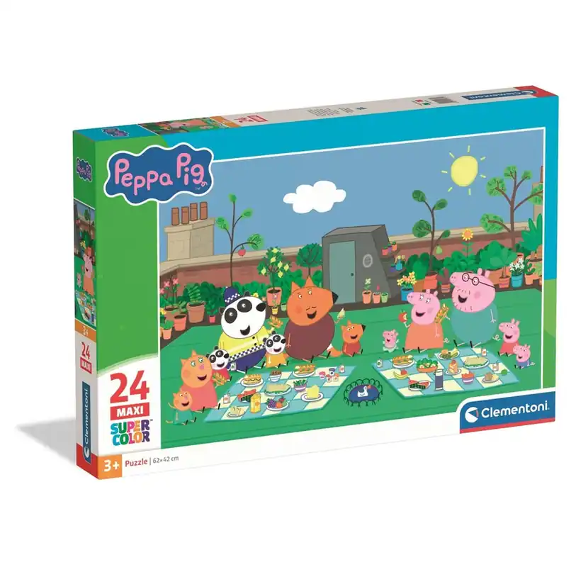 Lägg i varukorg - Clementoni Puzzle Maxi Peppa Pig 2026 24 pieces 2D Pussel