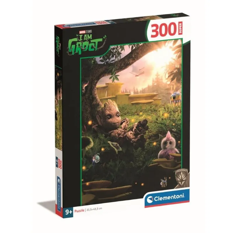Specialerbjudande - Clementoni Puzzle Super - Marvel I Am Groot 300 pieces 2D Pussel