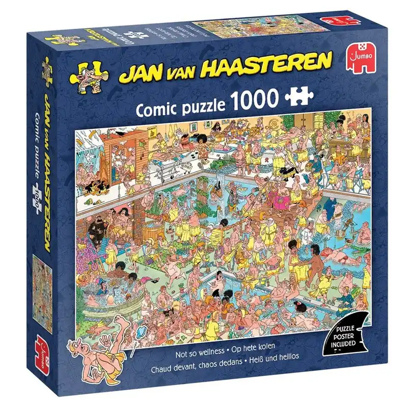 Riktigt fynd - Jumbo - Jan van Haasteren Jigsaw Puzzle - On Hot Coals - 1000 pcs.