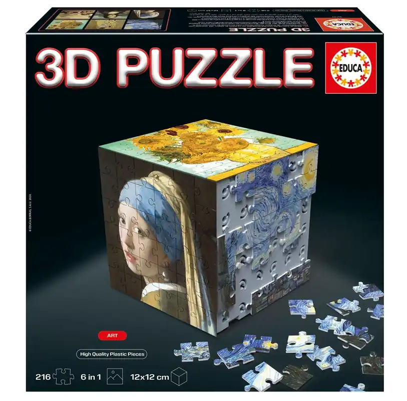 Nyhet i webbutiken | Educa Puzzle 3D Art
