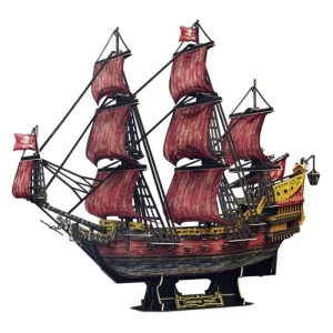 Sista chansen - Cubic Fun 3D Puzzle Queen Anne Revenge 3D pusselspel