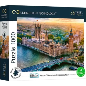 Beställ nu | Trefl Puzzle - Unlimited Fit - Palace of Westminster London England (1000 pieces) 2D Pussel
