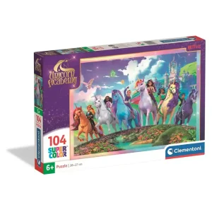 Clementoni - 104 pcs Puzzles Unicorn Academy | Riktigt fynd