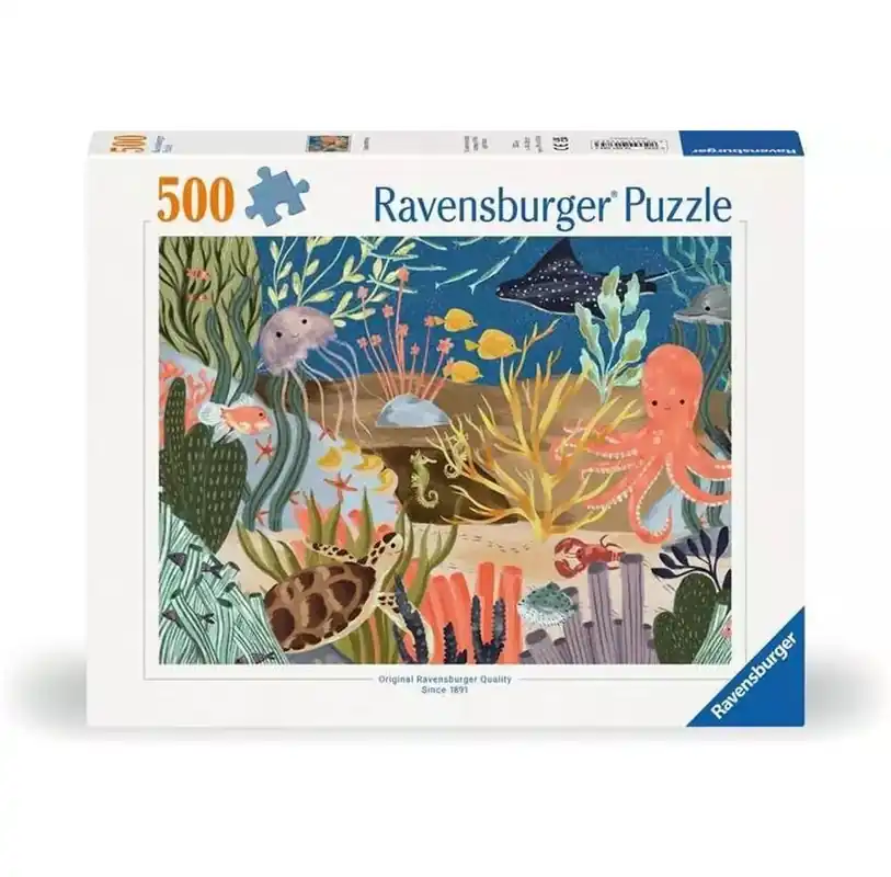 Precis lanserat - Ravensburger Ocean Whimsie 500p - 12+