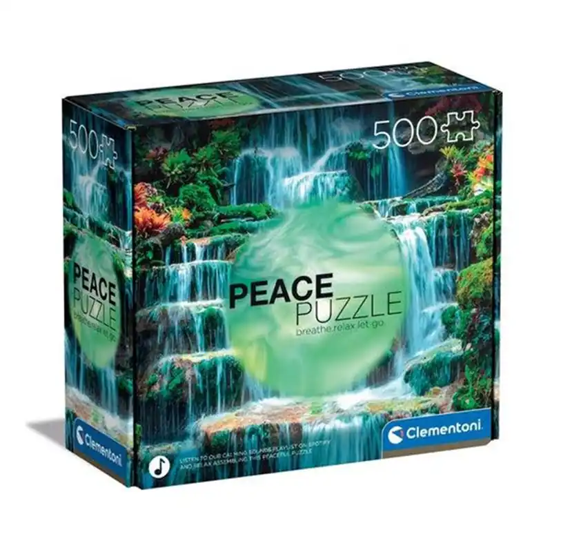 Clementoni Peace Collection Puzzle - The Flow (500) - Prissänkt